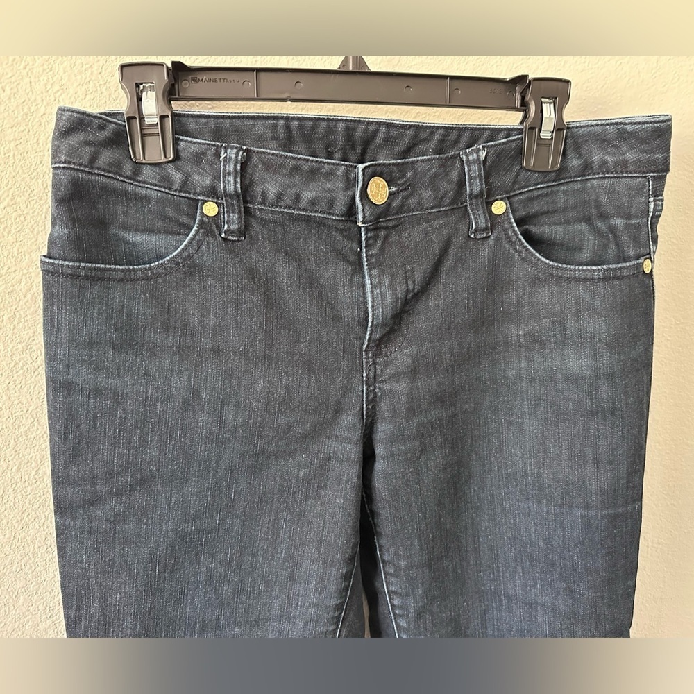 Tory Burch Blue Skinny Jean Legging - Picture 3 of 6